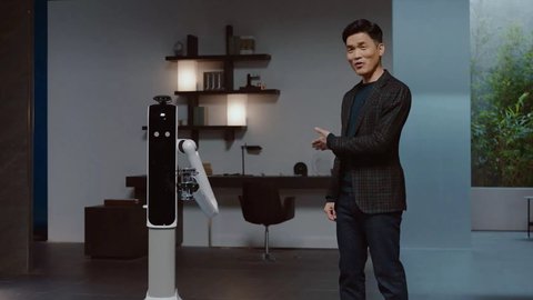 samsung presenta un robot capaz de poner la mesa y meter los platos en el lavavajillas