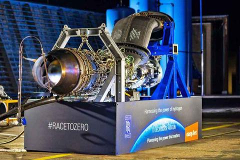 rolls royce easy jet motor