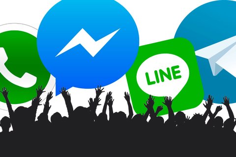 salir chat grupo mensajeria