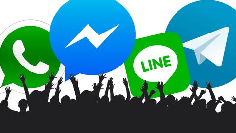 salir chat grupo mensajeria