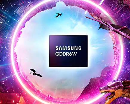 samsung anuncia gddr6w