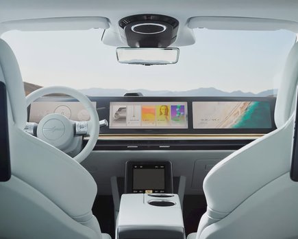 sony y honda piensan en añadir una play station 5 dentro de los coches autónomos