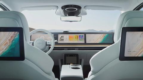 sony y honda piensan en añadir una play station 5 dentro de los coches autónomos