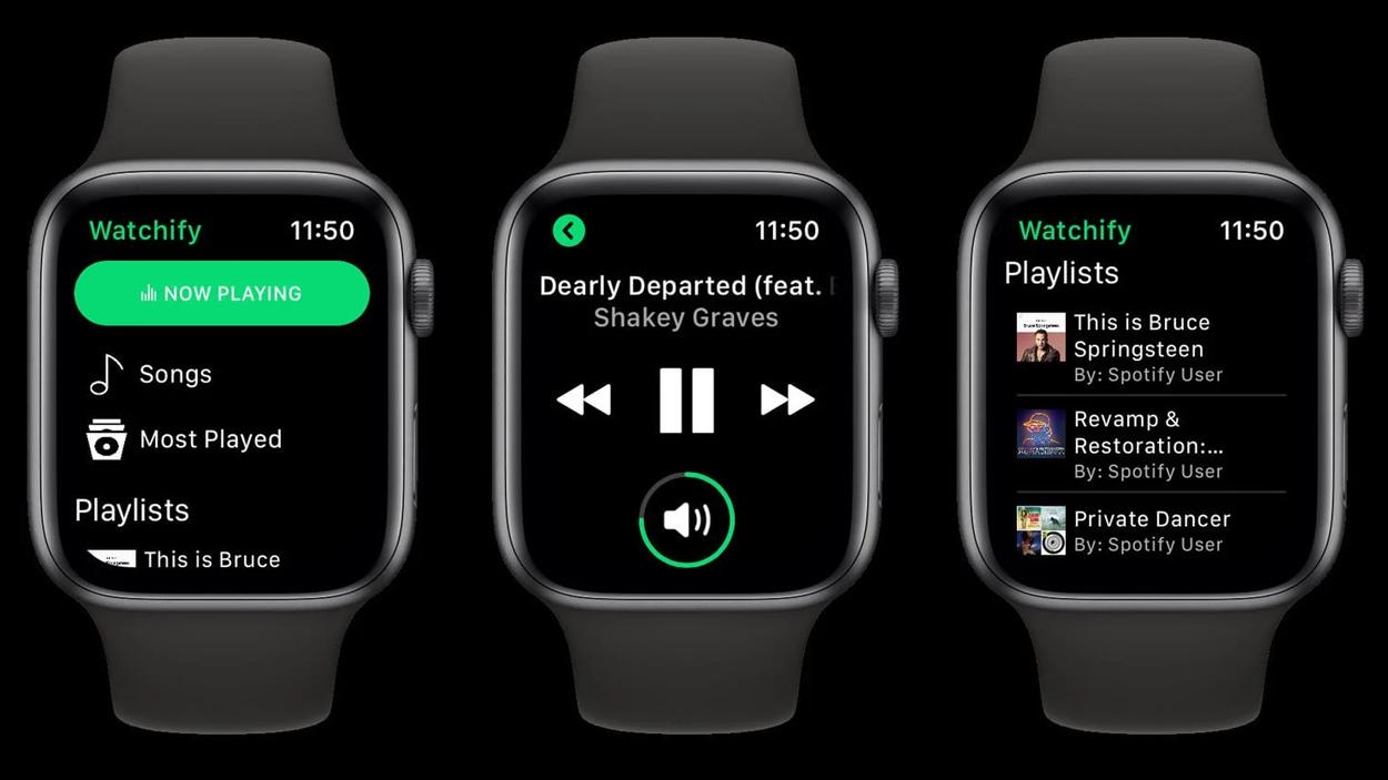 spotify apple watch
