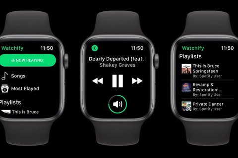 spotify apple watch