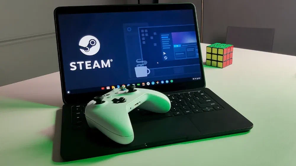 steam chromebook fase beta