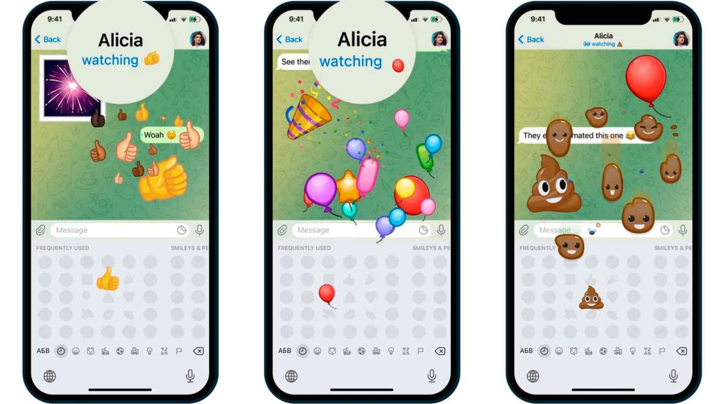 telegram emojis personalizados