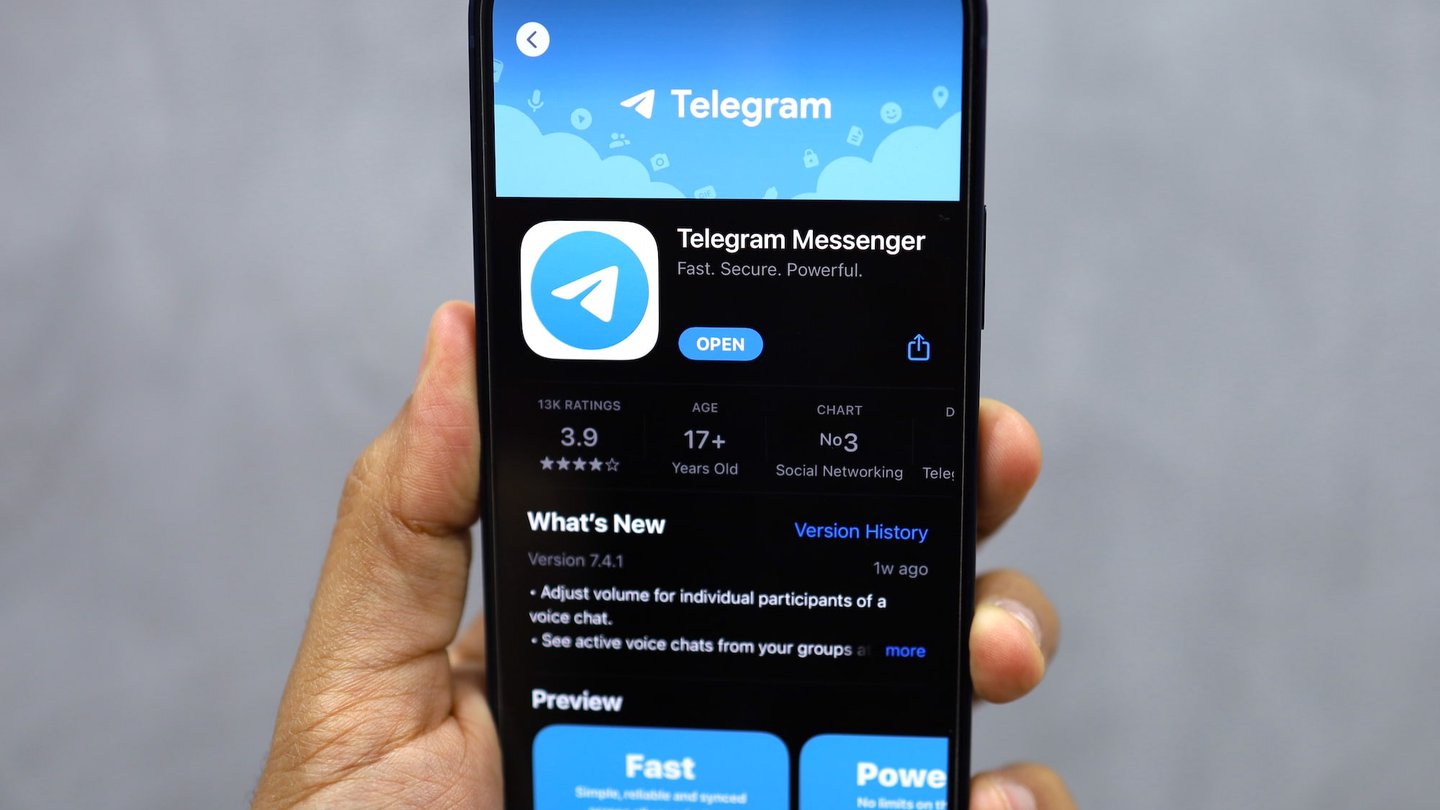 telegram retira publicaciones pago ios