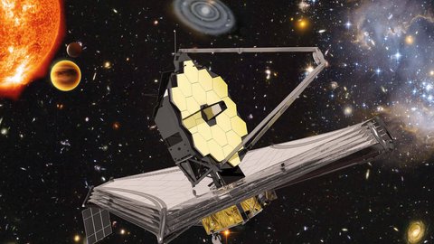 el telescopio james webb capta la formación de una nueva estrella