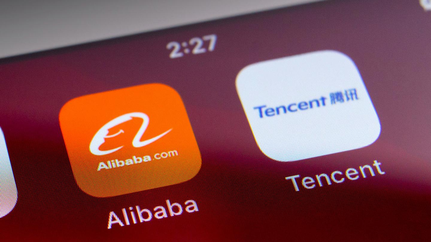alibaba tencent cae valor