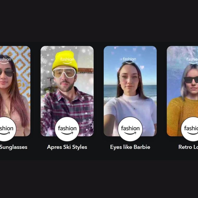 amazon fashion snapchat