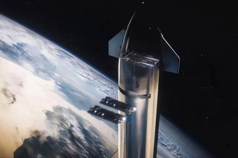un minisatelite starlink v2 se cae de su orbita
