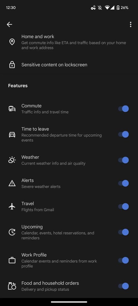 widget google