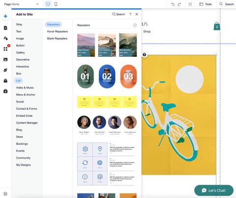 wix editor web