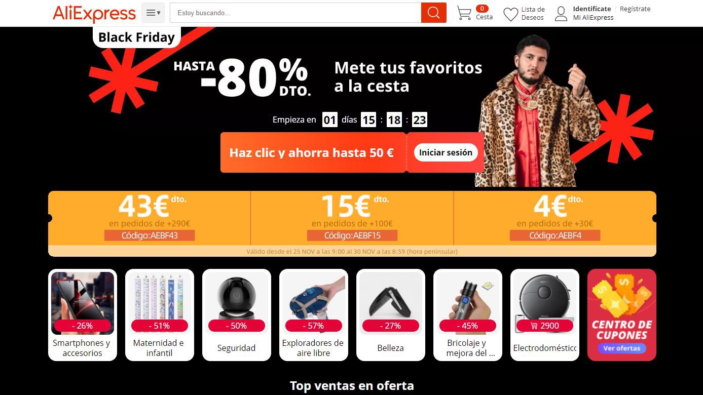 black friday aliexpress
