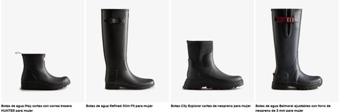 botas hunter web oficial