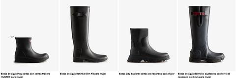 botas hunter web oficial