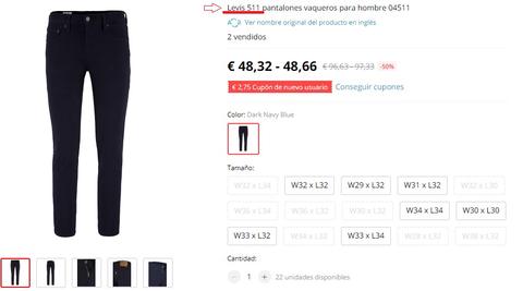 como buscar ropa de marca aliexpress pantalones levis 511