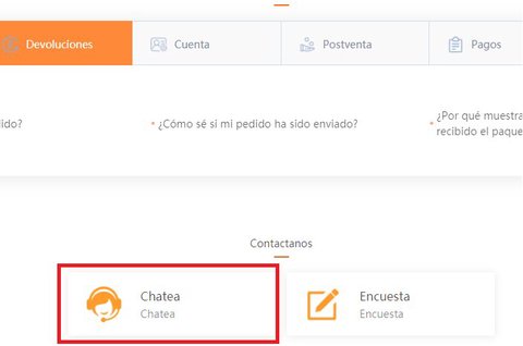 chat ali express