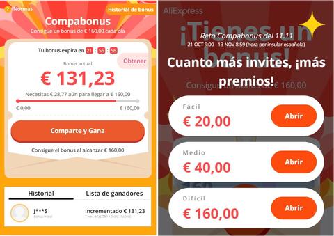 compabonus 11 11 invitar amigos y premios