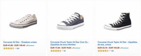 imitaciones de converse