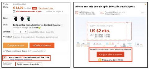 como usar cupones aliexpress