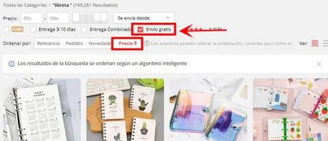 como conseguir envio gratis aliexpress