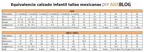 tallas zapatos niños aliexpress
