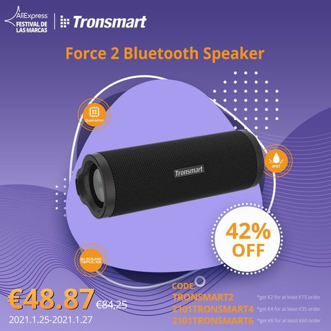 festival marcas 2021 ofertas tronsmart force2