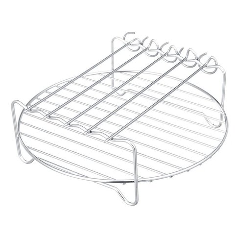 accesorio para hacer brochetas freidora de aire