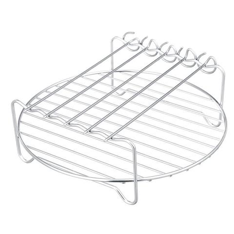 accesorio para hacer brochetas freidora de aire