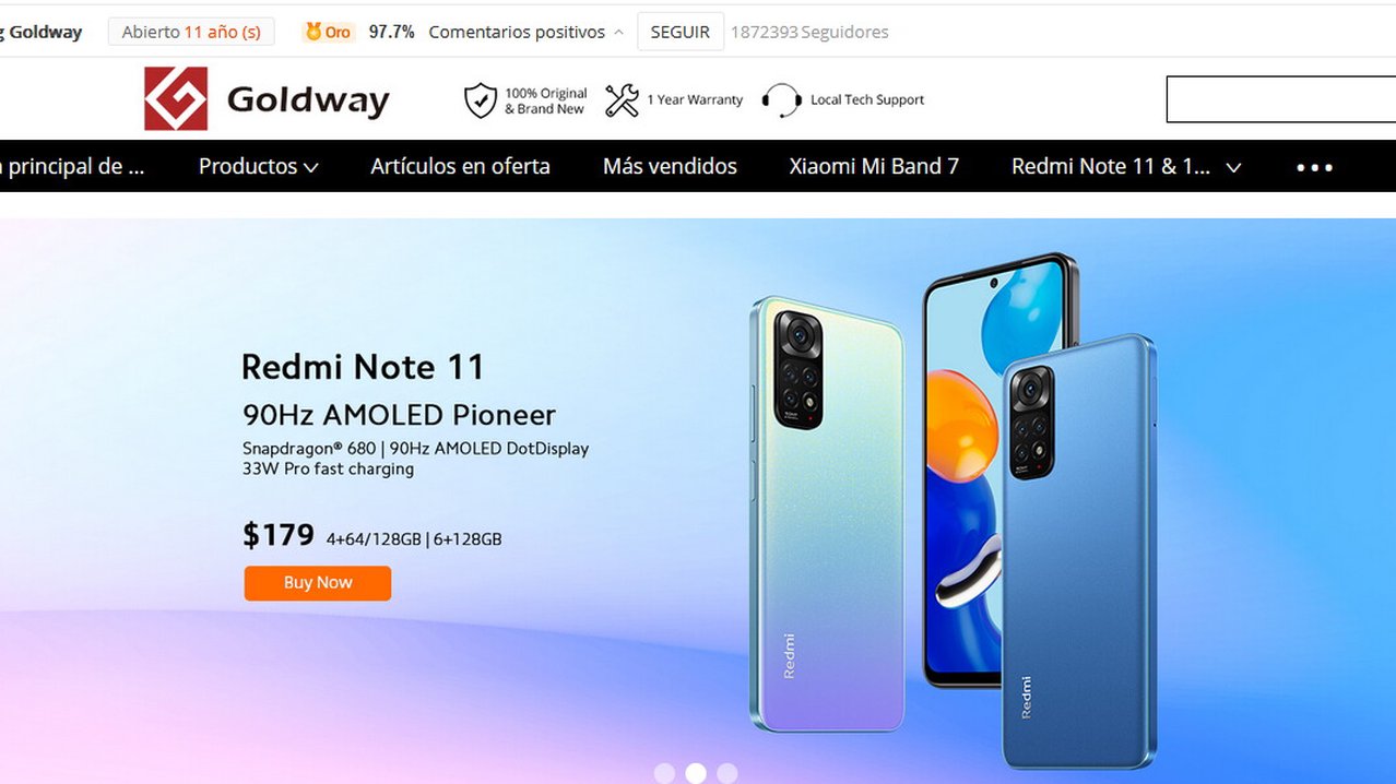 tienda goldway aliexpress