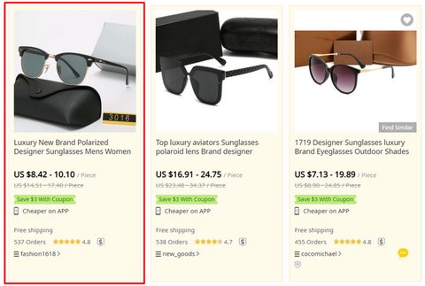 imitacion ray ban
