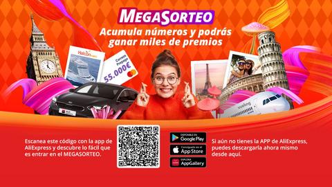 megasorteo aliexpress 11 11