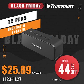 mejores ofertas tronsmart blackfriday t2