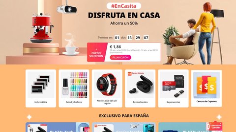 ali express celebra # en casita con miles ofertas relámpago ¡corre que se acaban!