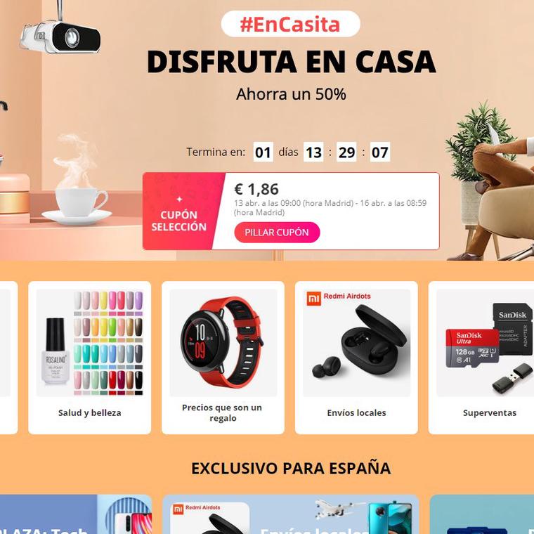 ofertas aliexpress quedate en casa