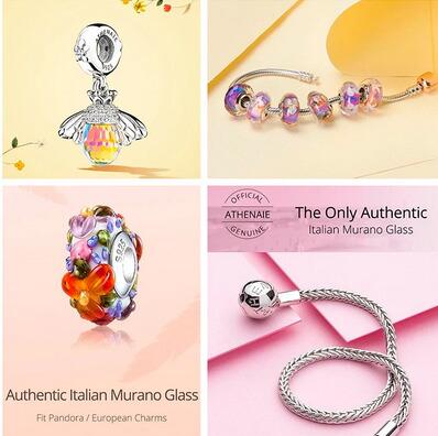 charms plata baratos aliexpress