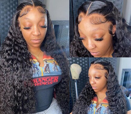 pelucas malla frontal mechas aliexpress