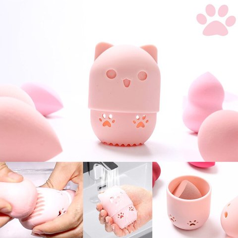 belleza limpieza y secado beautyblender