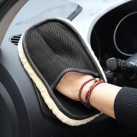 coche manopla de lavado