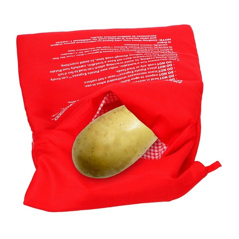 cocina bolsa para cocinar patatas al microondas