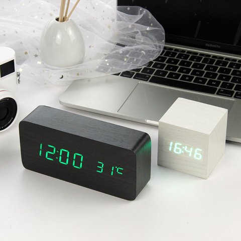 electronica reloj despertador
