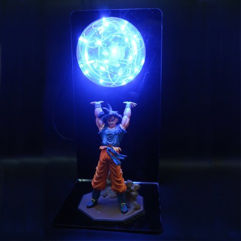 friki lampara led bola de dragon