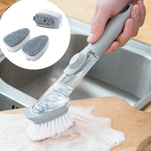 hogar cepillo de limpieza con dispensador