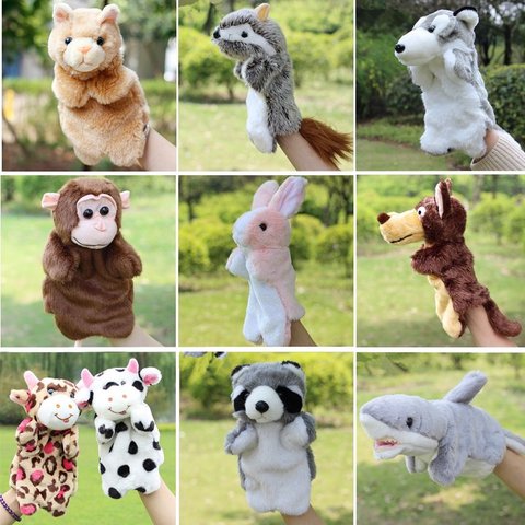 juguetes marionetas de mano