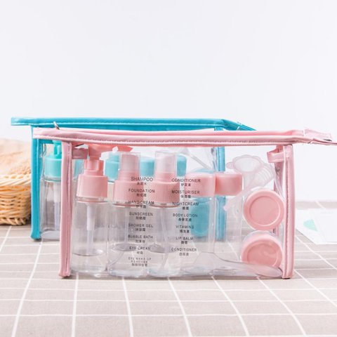 viajes kit de botes de plastico