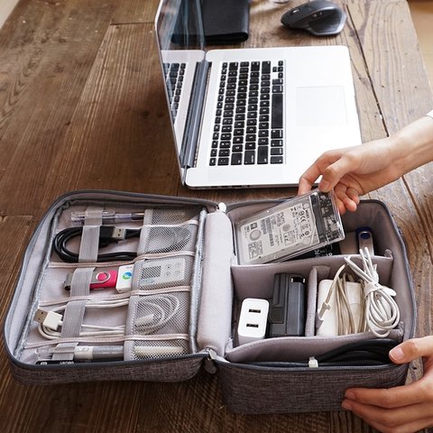 viajes organizador de cables