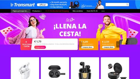 las mejores ofertas de tronsmart para este 11.11