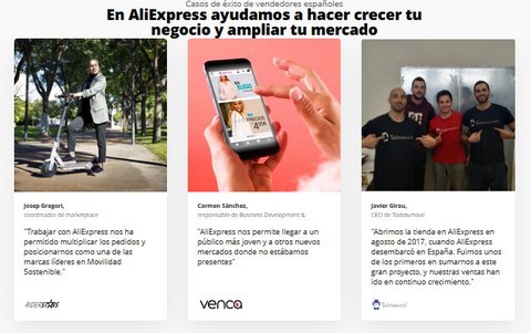 aliexpress vendedores